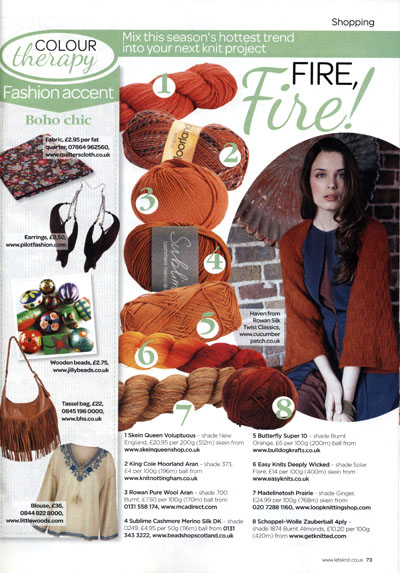 Sept Issue Let's Knit