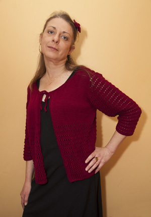 "Gabrielle" Let's Knit image &copy;  John McLoughlin