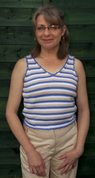 Giselle from Lets Knit August 2012, image &copy; John McLoughlin, 2012